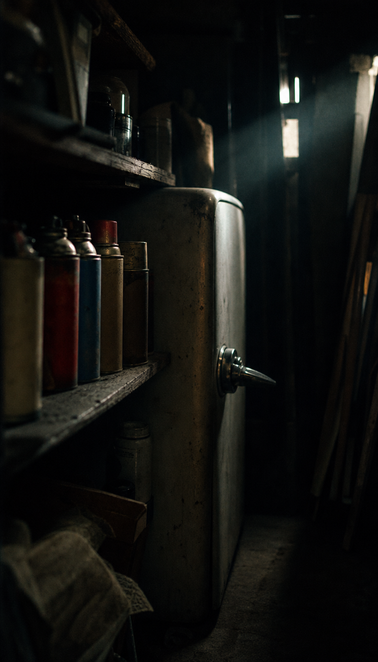 Refrigerator as a time machine