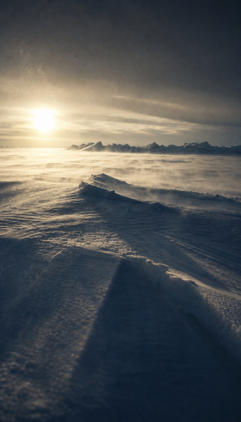 The Ice Desert is a desert