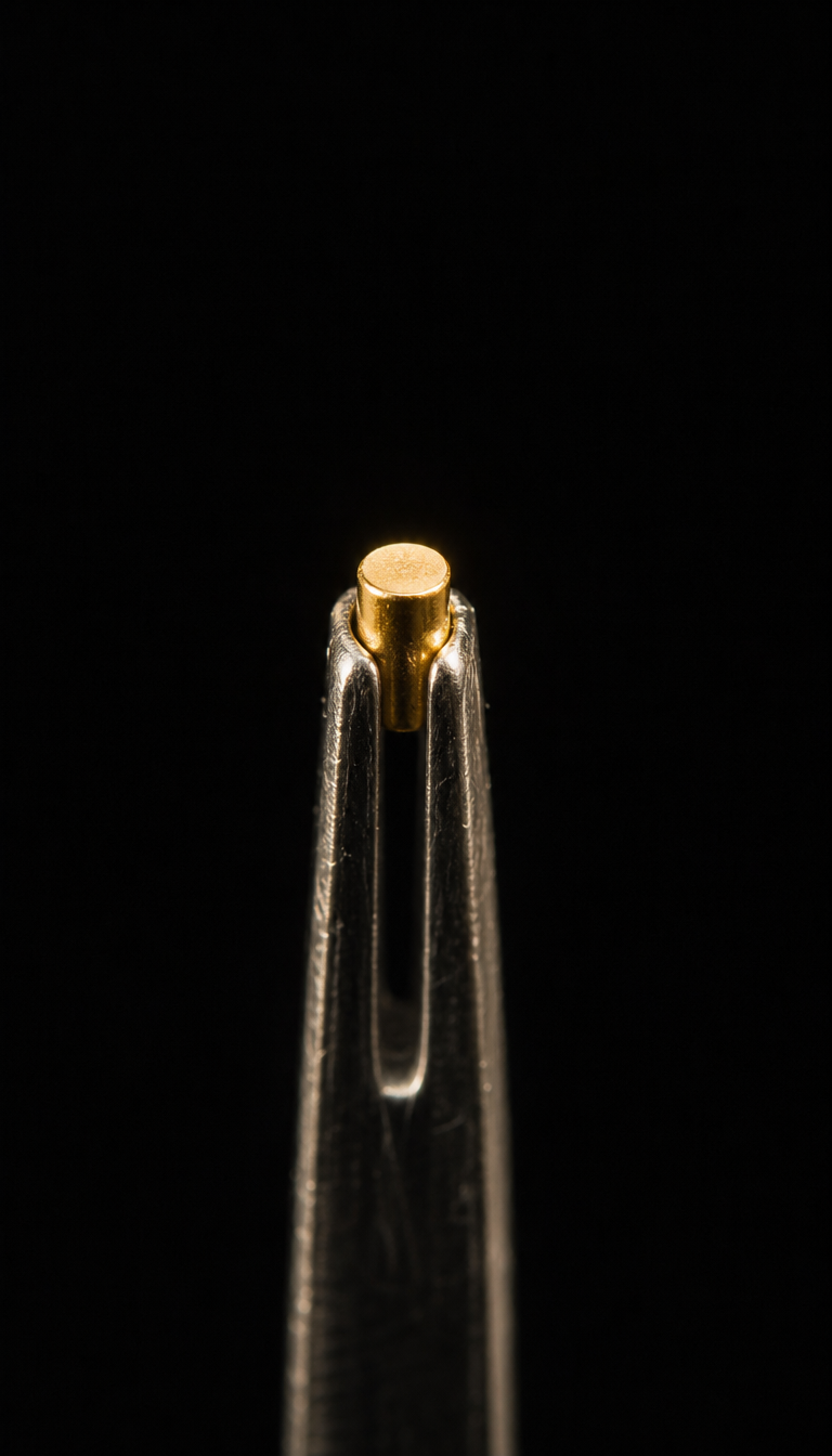 A target the size of a fingernail