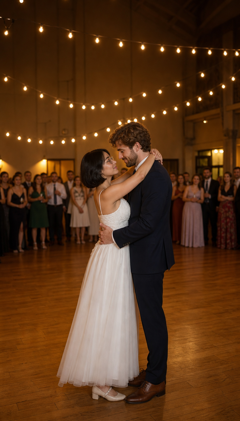 Their first dance