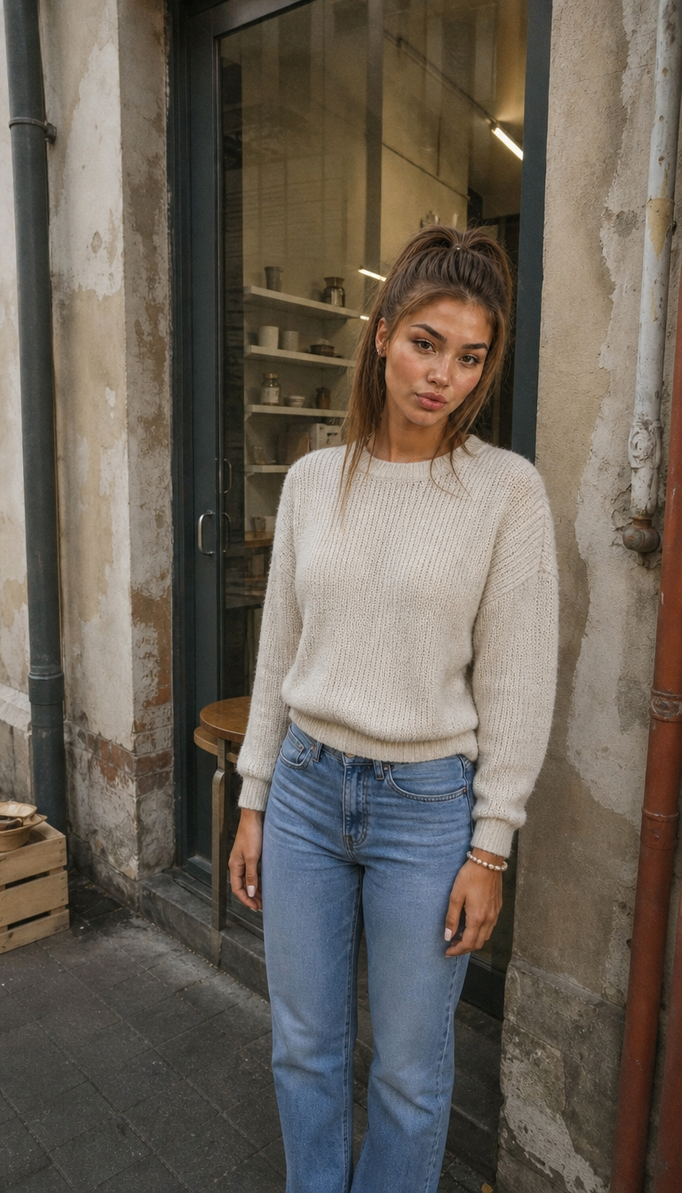 One sweater, three looks 1