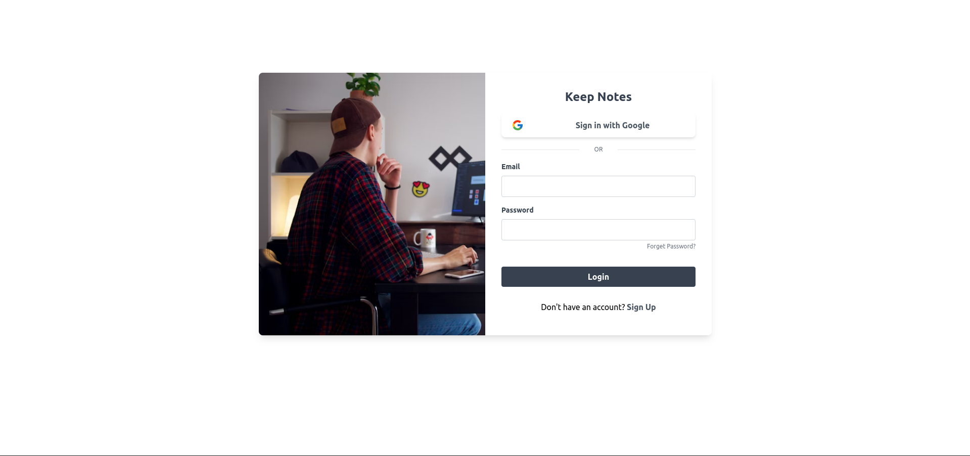 Notes App Screenshot