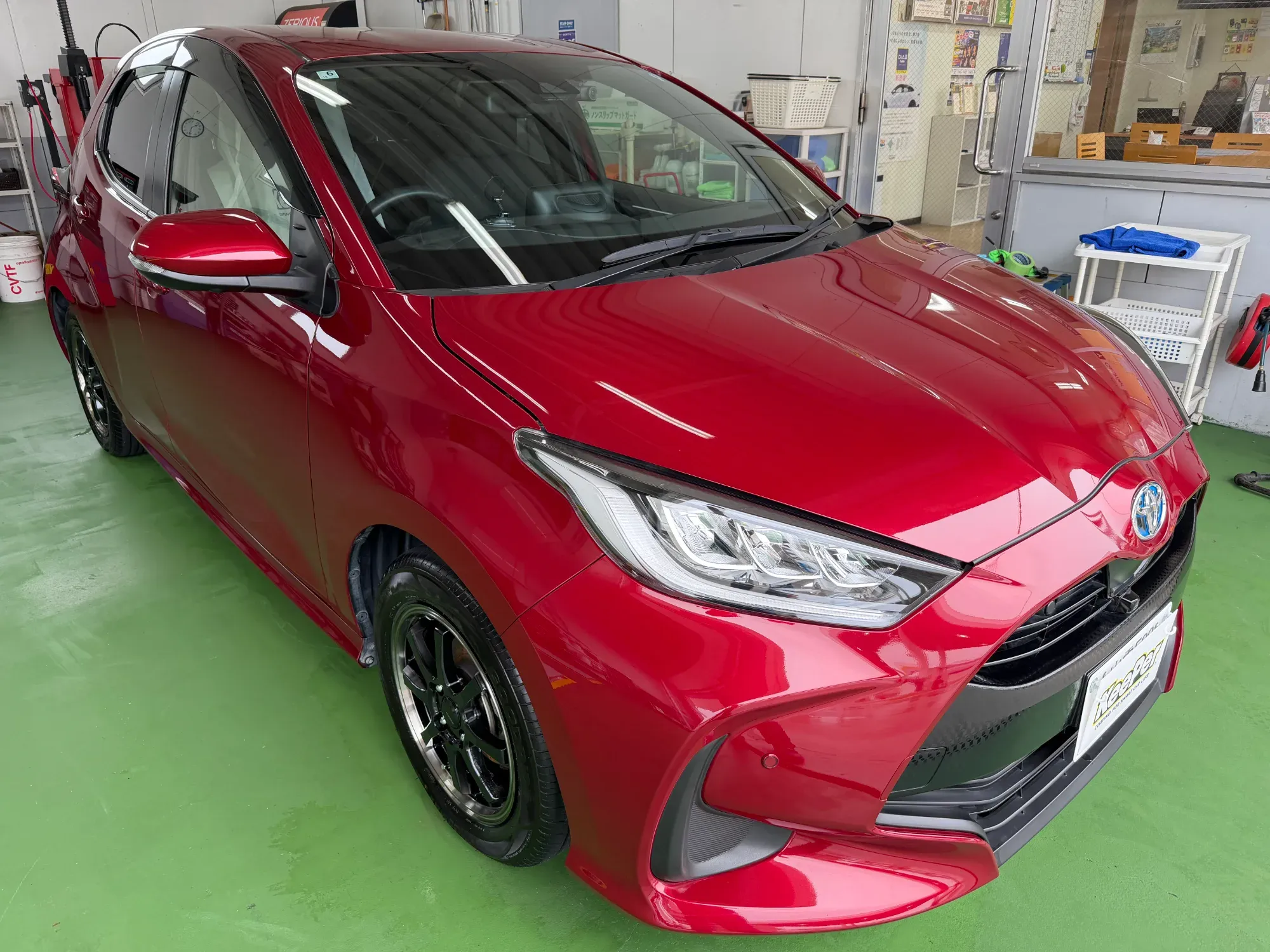 トヨタ ヤリスクロスのダイヤⅡキーパー施工事例