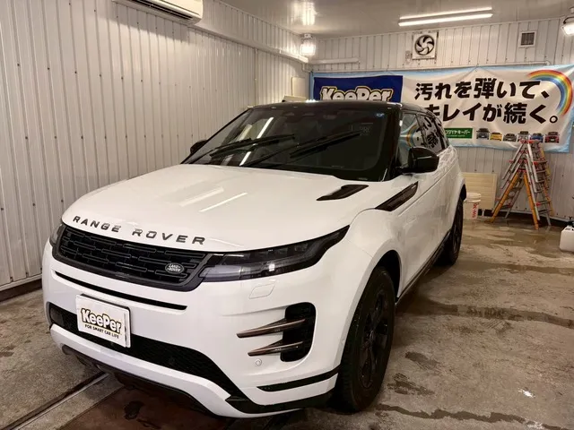 ランドローバー レンジローバーにダイヤⅡキーパーを施工、輸入車・外車のコーティング事例