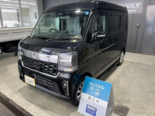 日産 NV100クリッパーのクリスタルキーパー施工事例