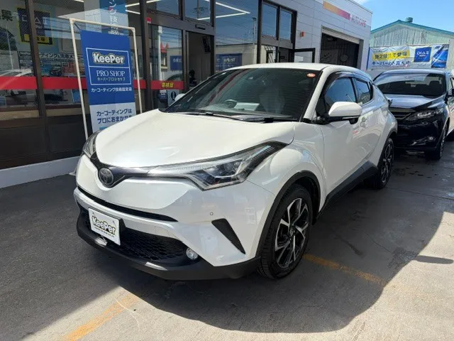 トヨタC-HRへのフレッシュキーパー施工事例、SUV・クロカン、ホワイト・淡色系