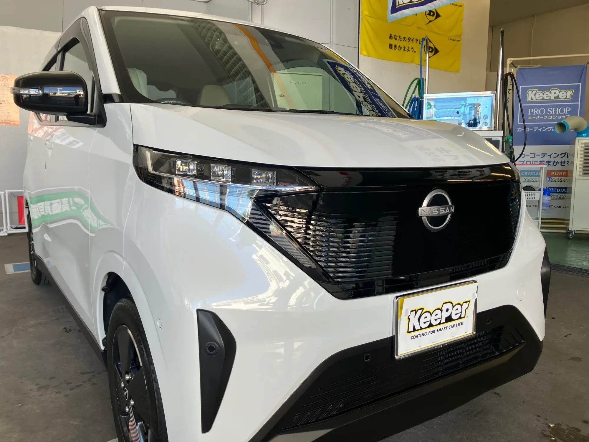 日産ルークスにフレッシュキーパーを施工した軽自動車のコーティング事例