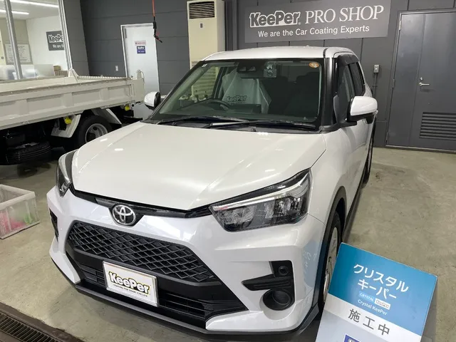 トヨタライズにクリスタルキーパー施工、ミニバンカテゴリ
