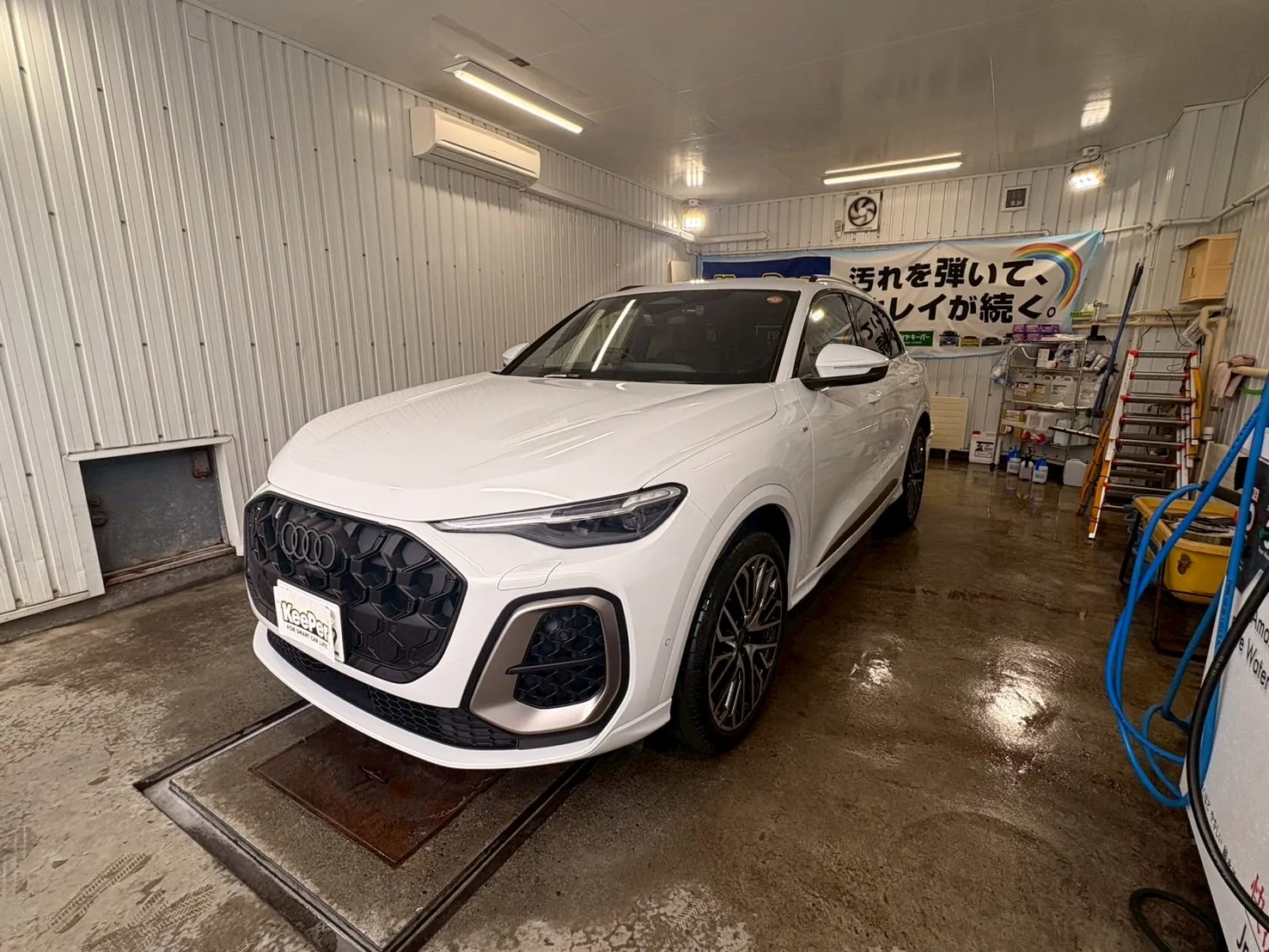 アウディA5/S5 スポーツバックにダイヤⅡキーパーを施工した輸入車・外車事例