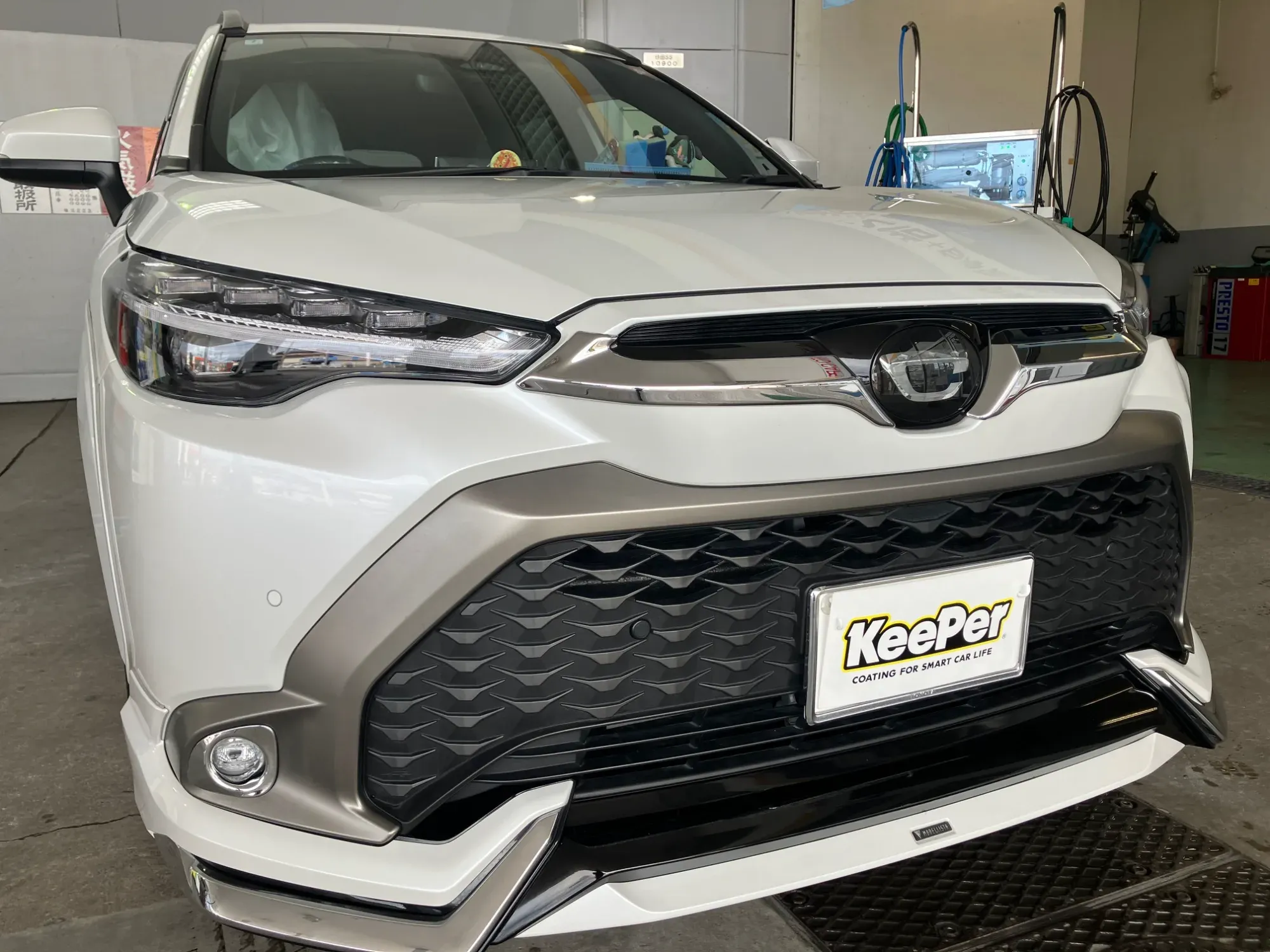 トヨタ カローラクロスにフレッシュキーパーでSUV・クロカンを保護