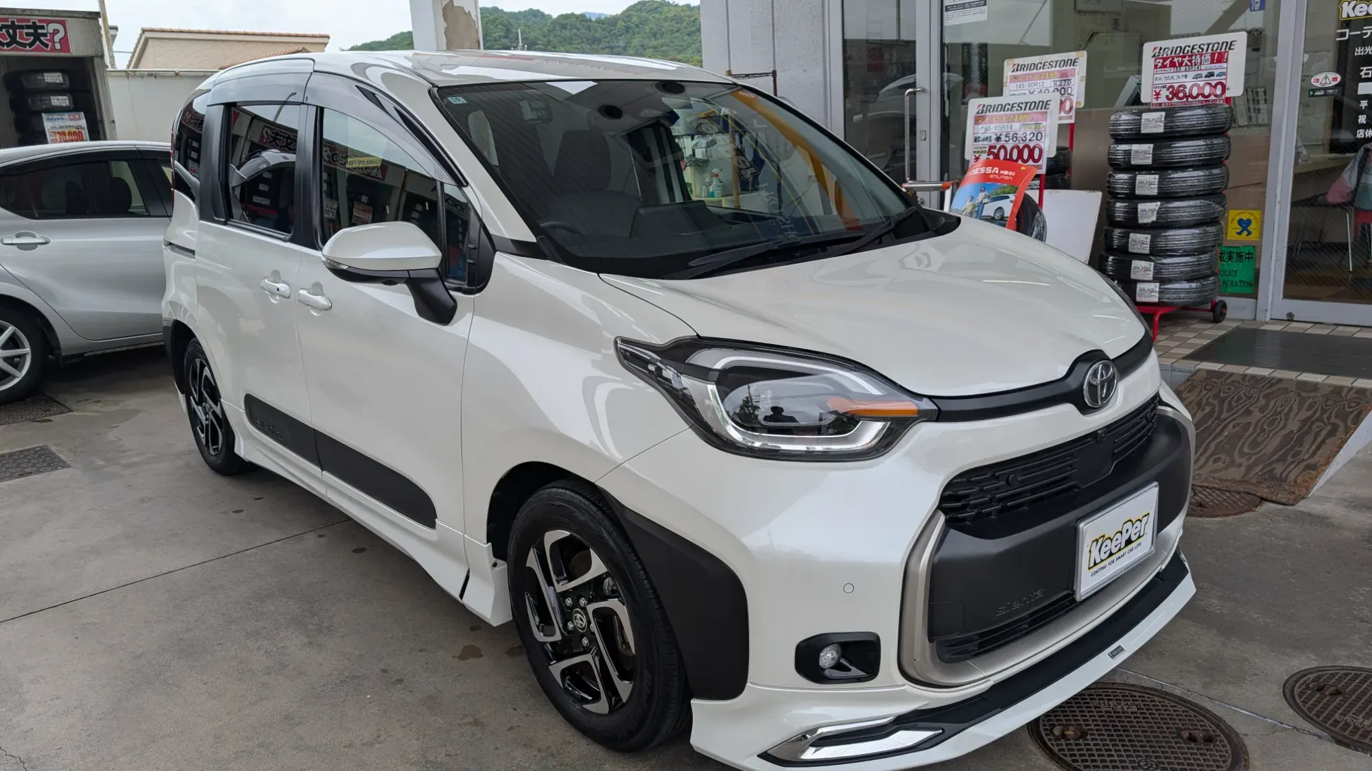 トヨタ シエンタのフレッシュキーパー施工事例