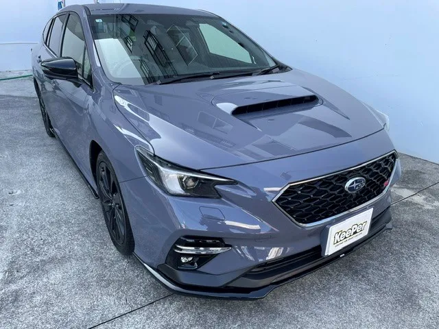 スバル レヴォーグにアイアン・プロテクトキーパーを施工した様子