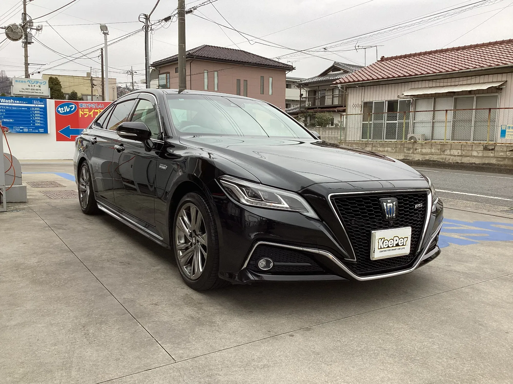 トヨタ クラウンのダイヤⅡキーパー施工事例