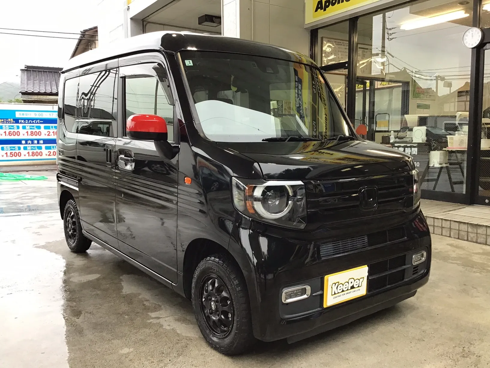 ホンダ N-VANのダイヤⅡキーパー施工事例