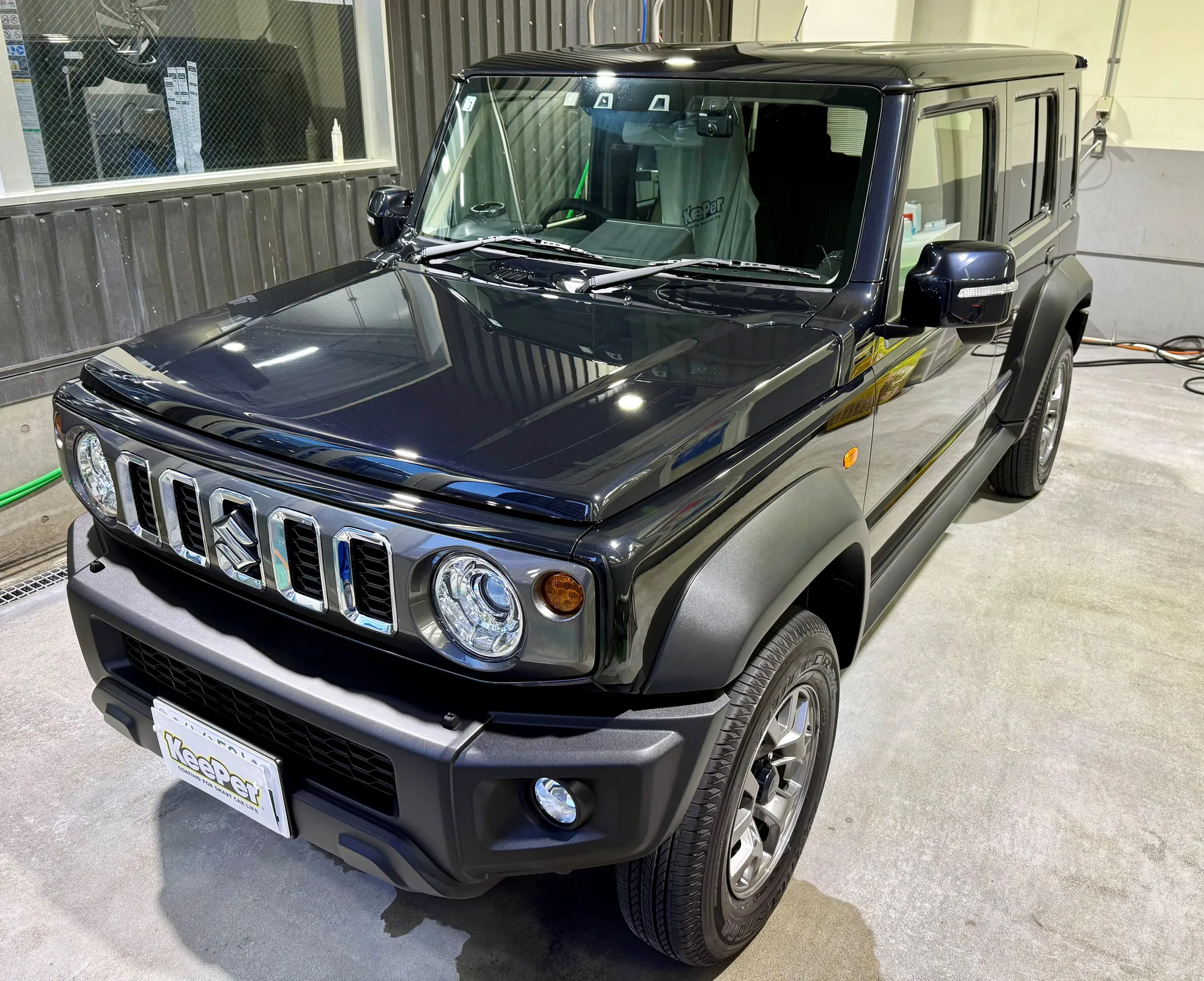 スズキ　ジムニーノマドのカーコーティング施工事例