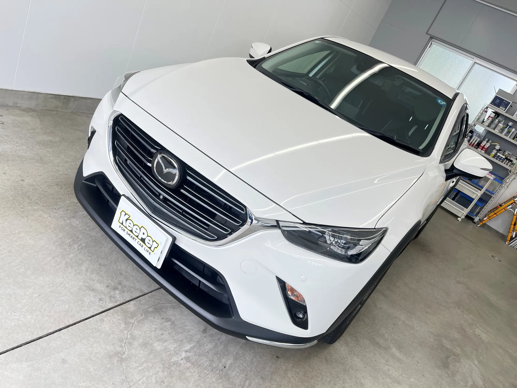 CX-3のカーコーティング施工事例