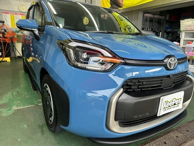 トヨタ シエンタのカーコーティング施工事例