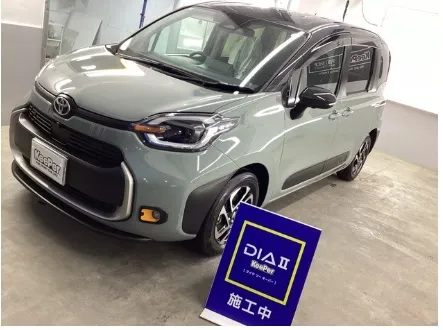 トヨタ・シエンタのカーコーティング施工事例