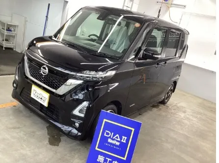 ニッサン・ルークスのカーコーティング施工事例