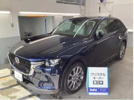 マツダ・CX-60のカーコーティング施工事例
