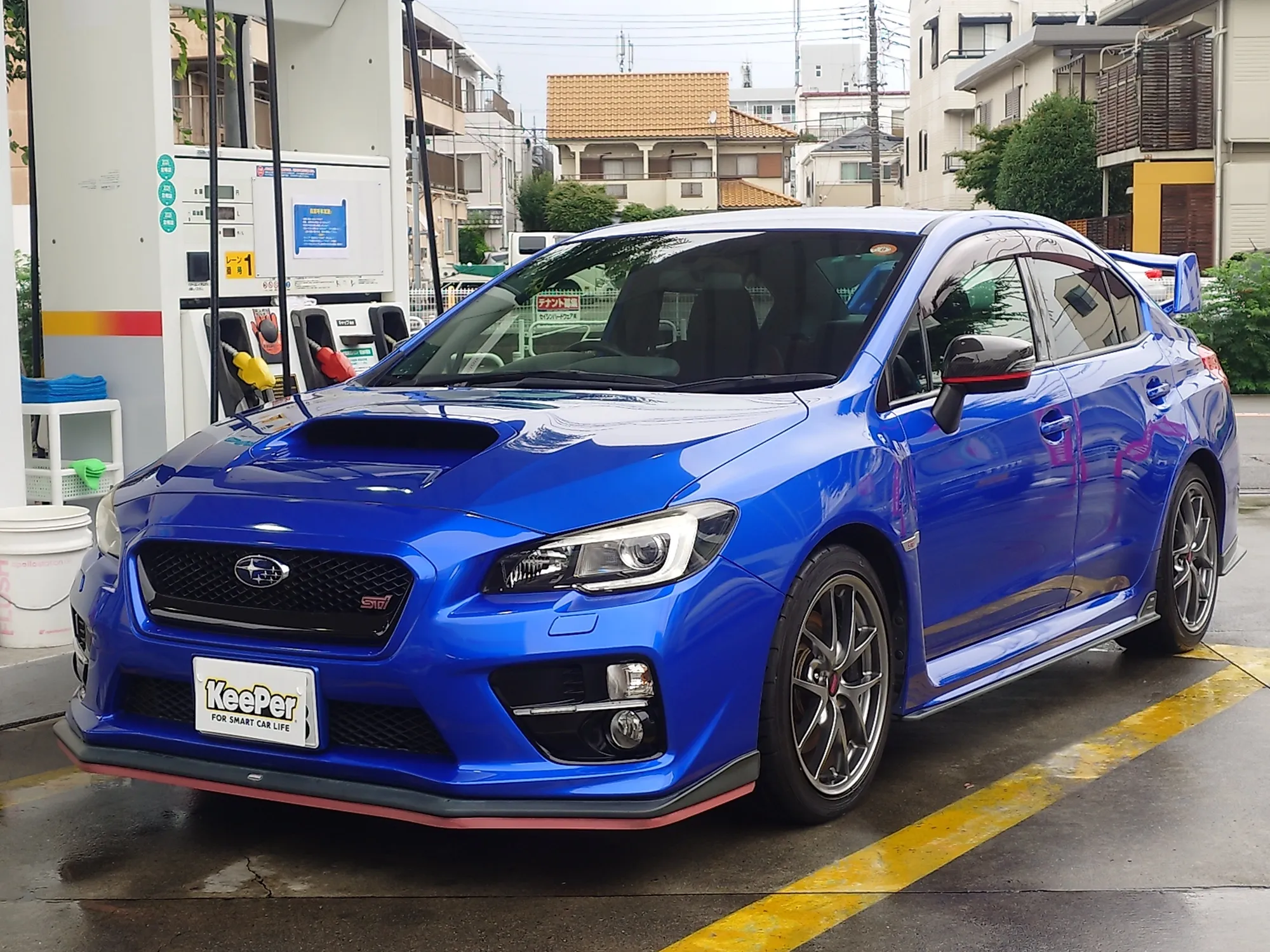 スバル・WRX STIのカーコーティング施工事例