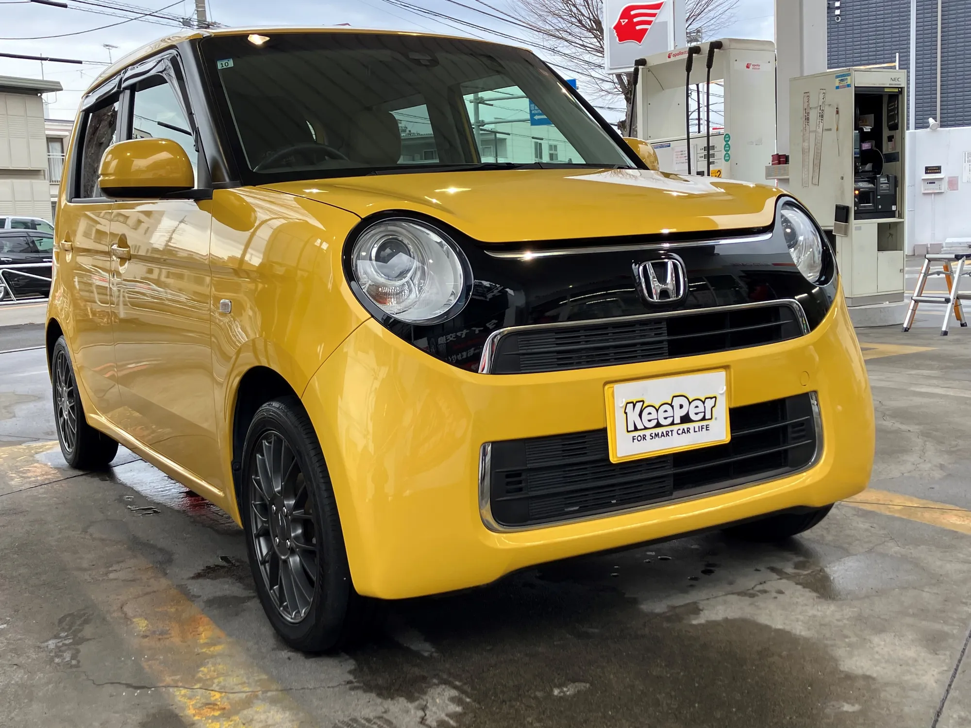 ホンダ・NーONEのカーコーティング施工事例