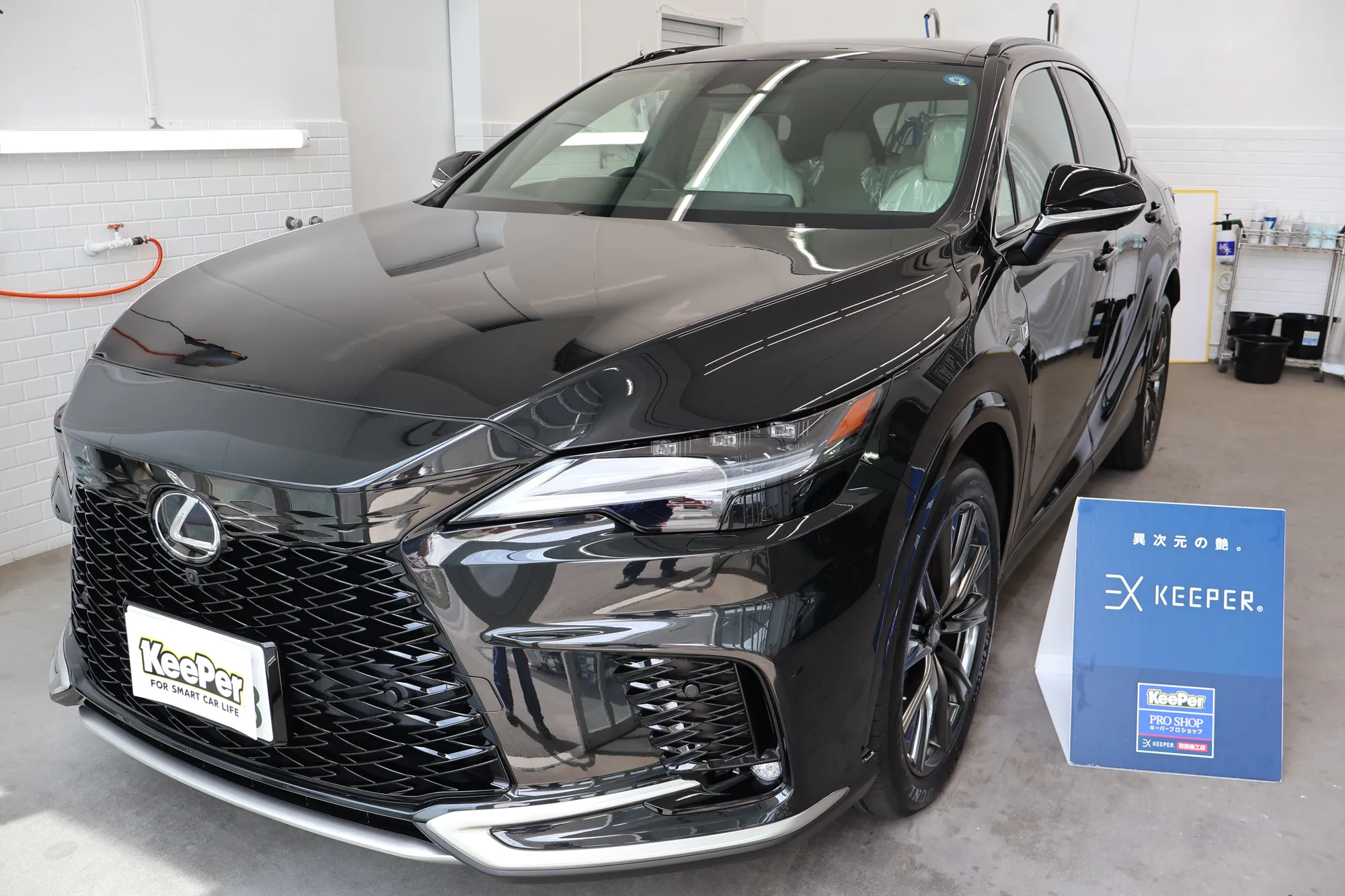 レクサス　RXのカーコーティング施工事例