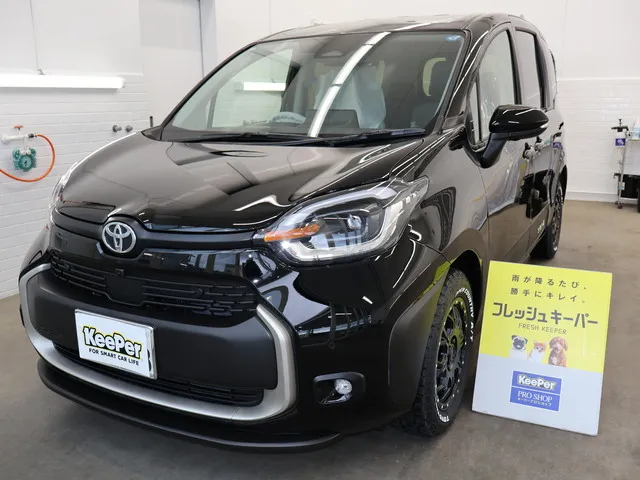 トヨタ　シエンタのカーコーティング施工事例