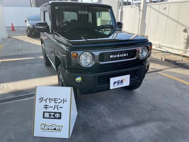 スズキ　ジムニーのカーコーティング施工事例
