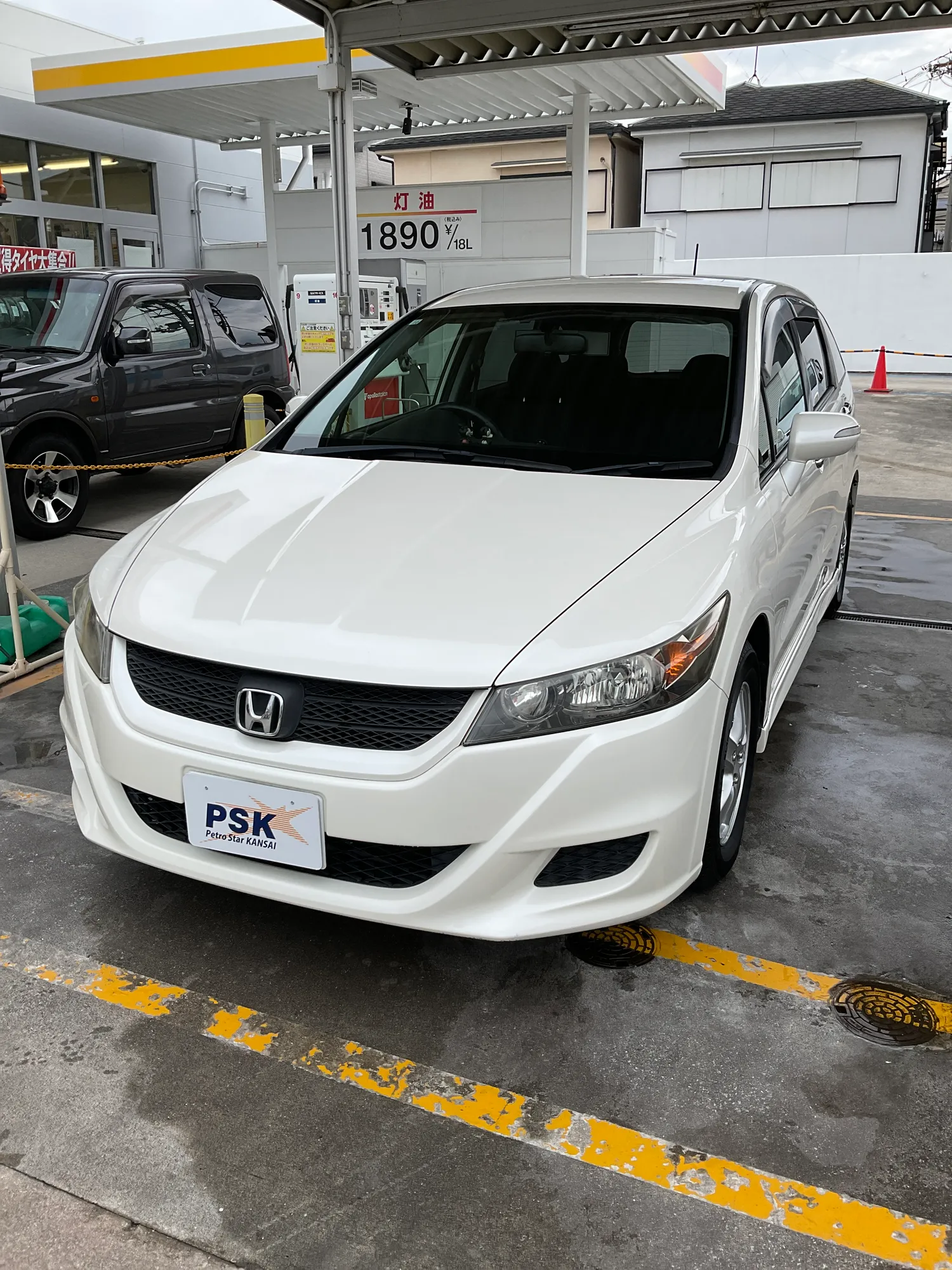 ホンダストリームのカーコーティング施工事例