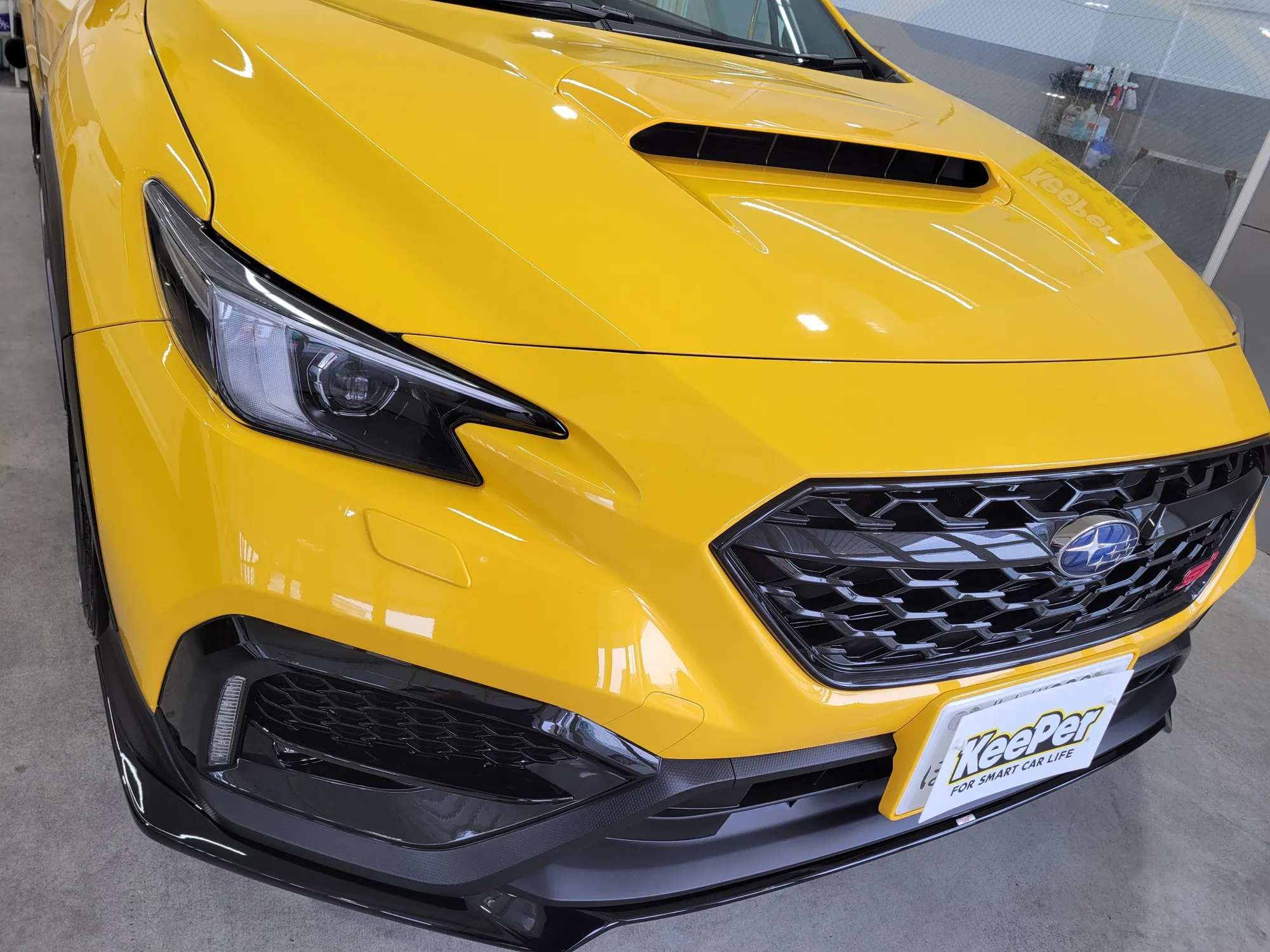 スバル WRXのカーコーティング施工事例
