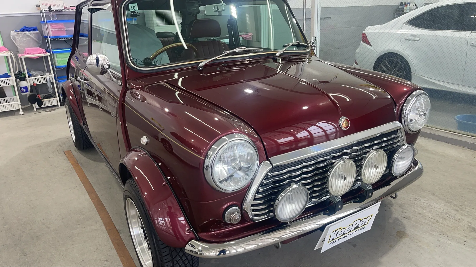 ローバー　MINIのカーコーティング施工事例