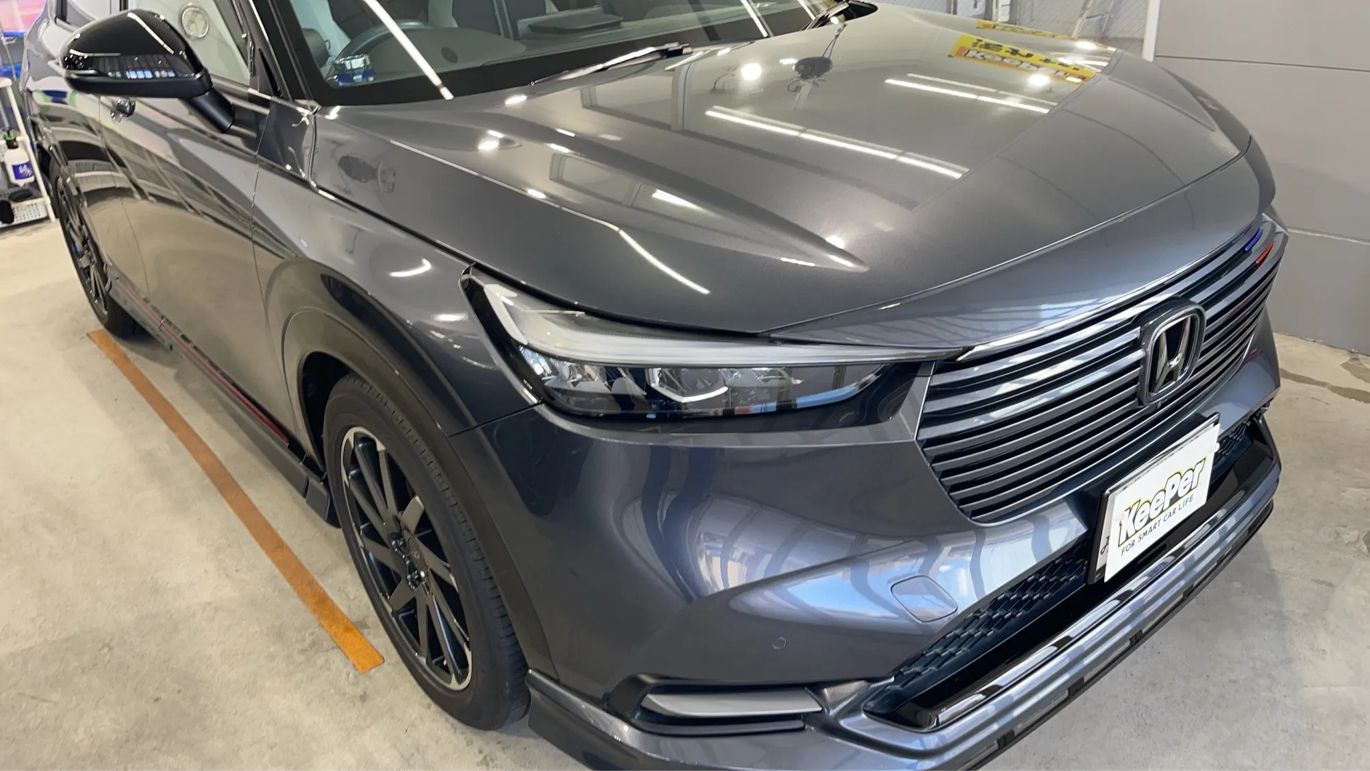ホンダ ヴェゼルのカーコーティング施工事例