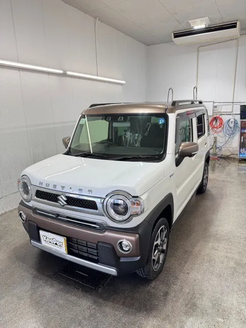 ハスラーのカーコーティング施工事例
