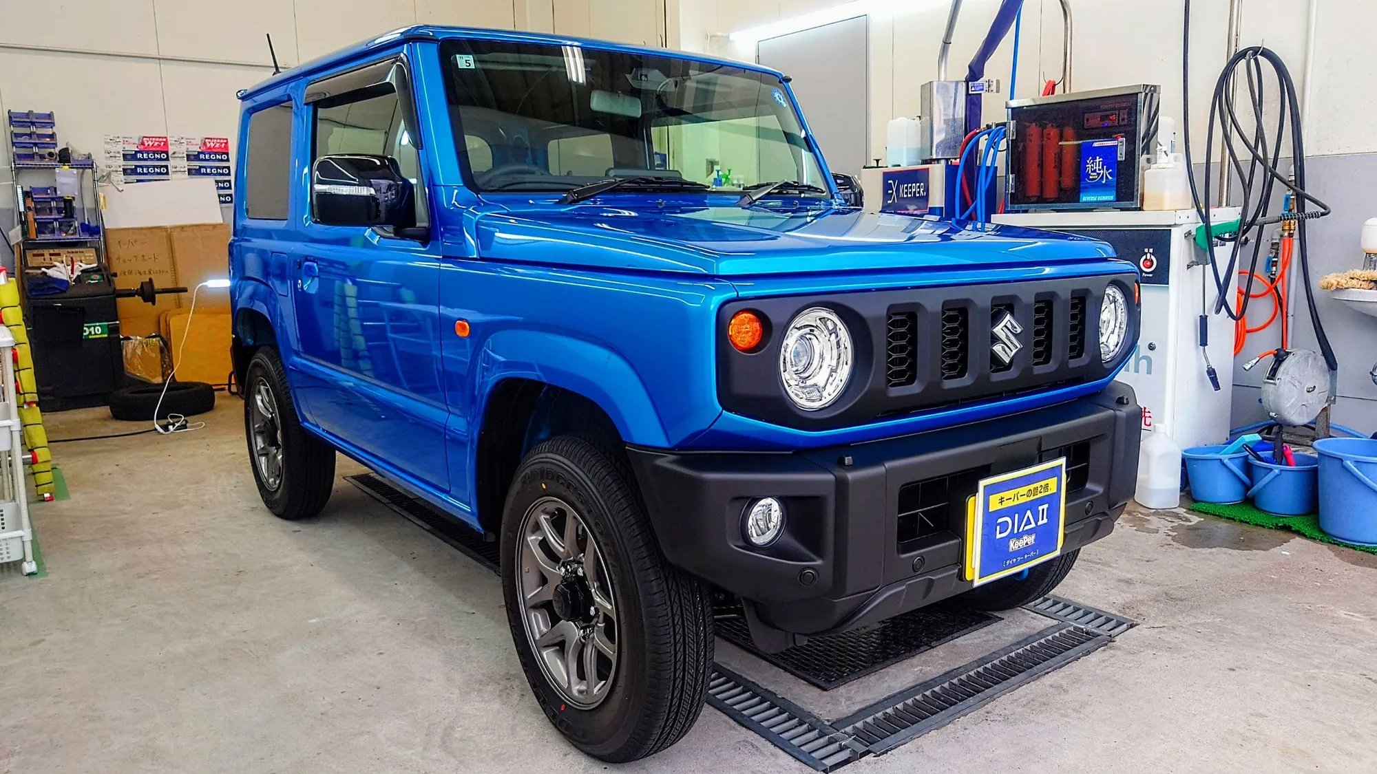 スズキ　ジムニーのカーコーティング施工事例