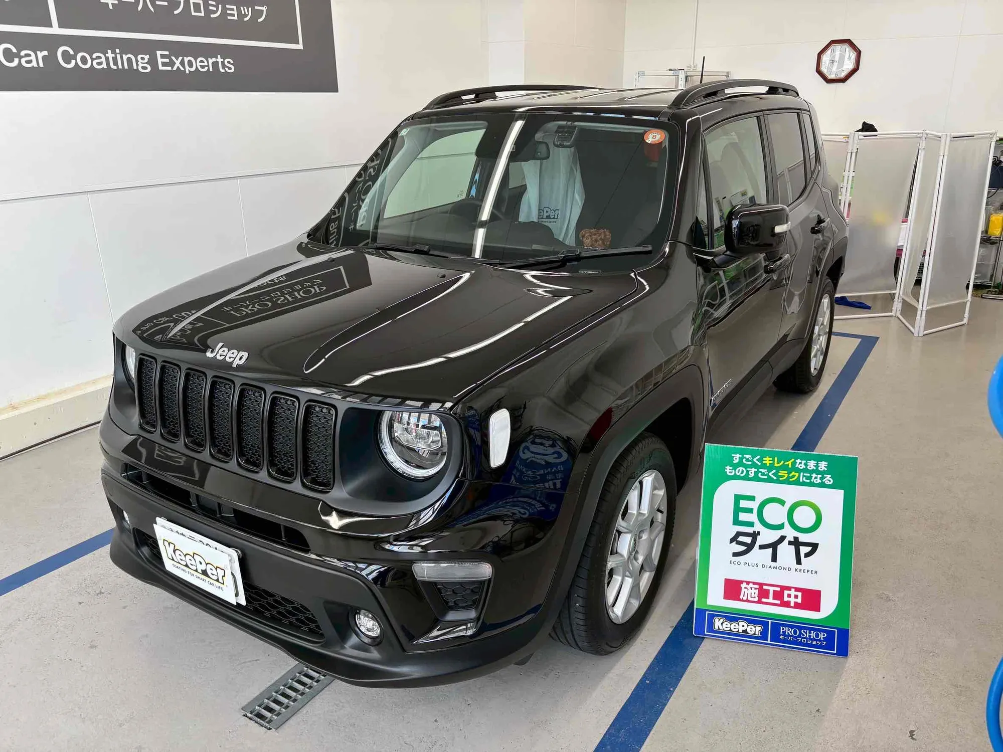 Jeep　レネゲードのカーコーティング施工事例