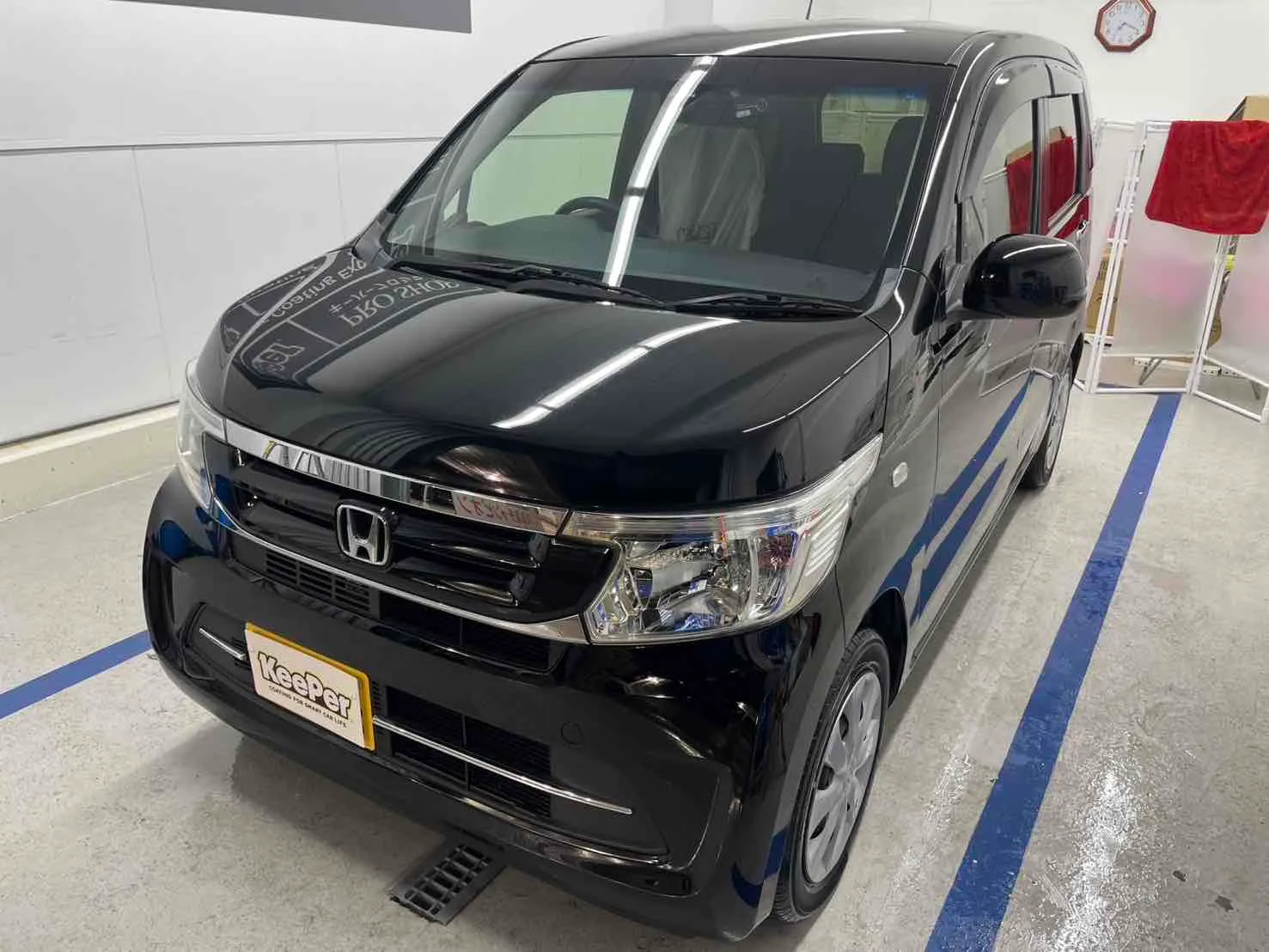 ホンダ　N-WGNのカーコーティング施工事例