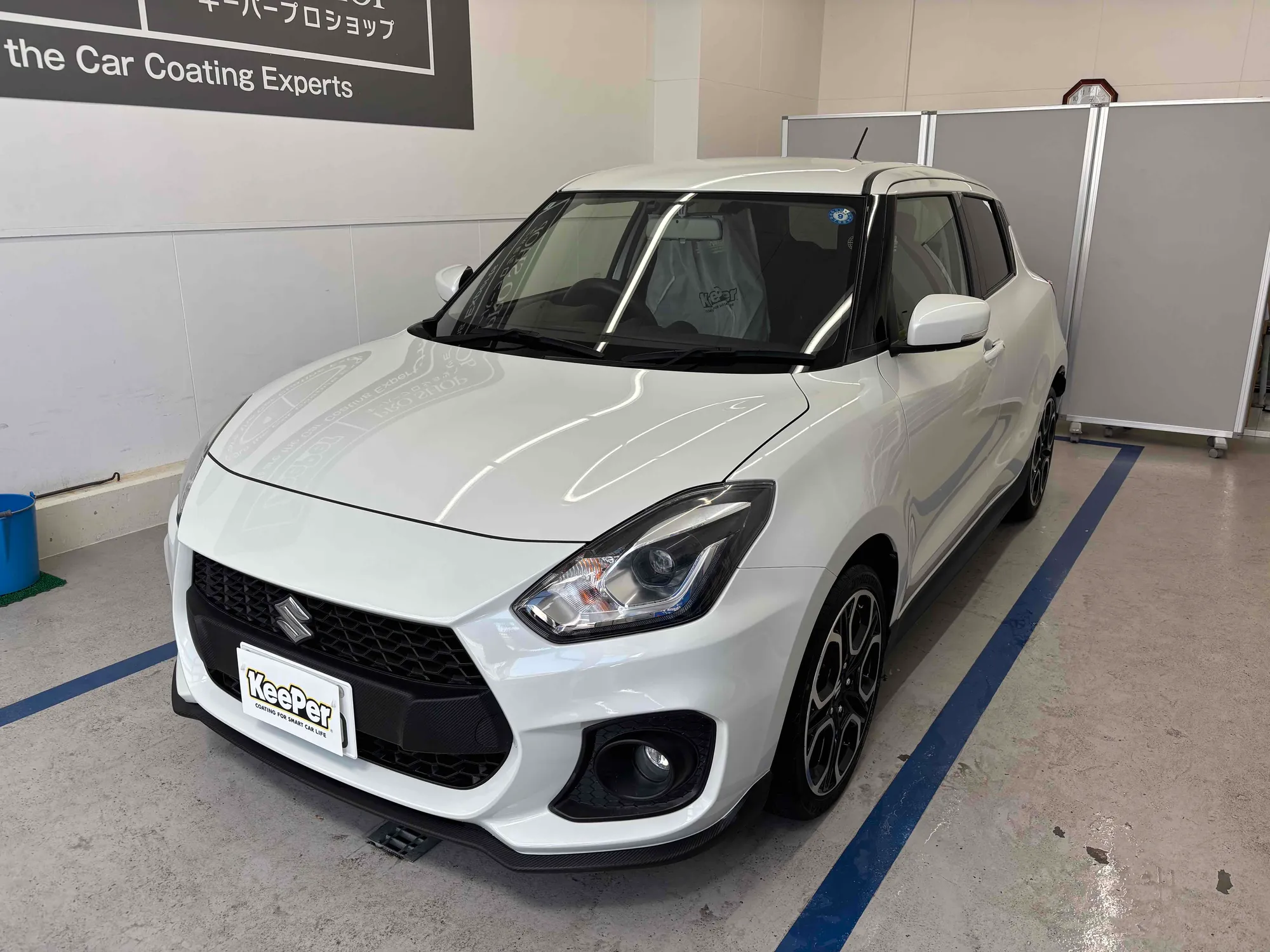 スズキ　スイフトスポーツのカーコーティング施工事例