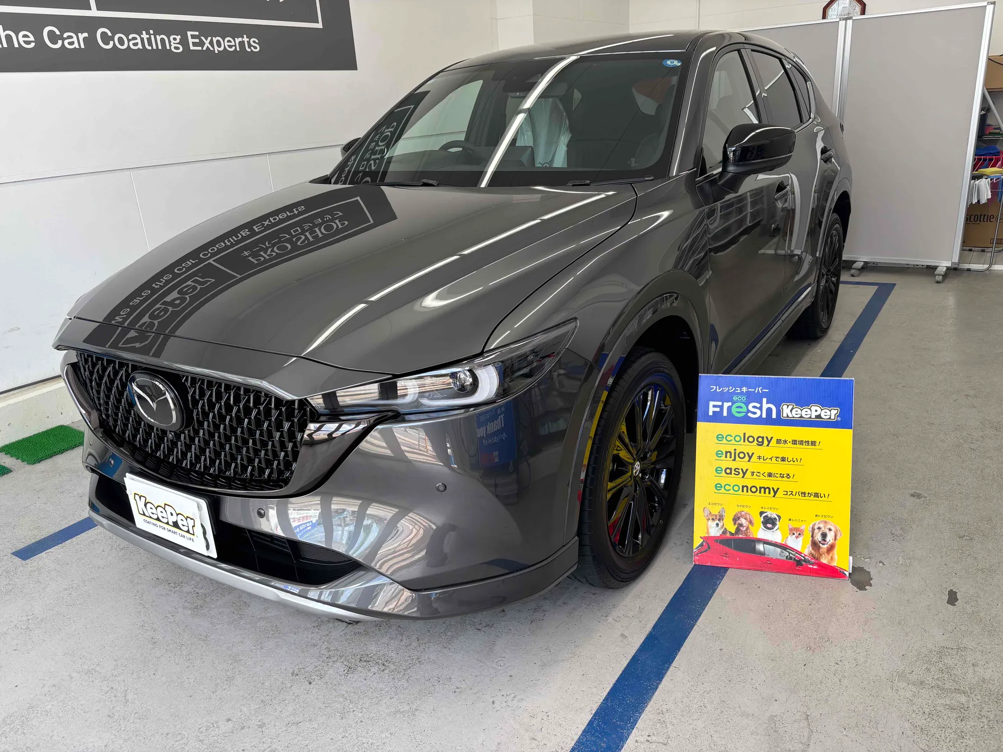 マツダ　CX-5のカーコーティング施工事例