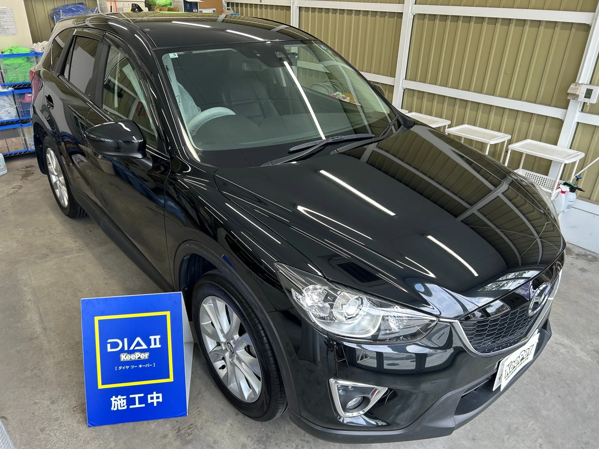 マツダ CX-5のカーコーティング施工事例