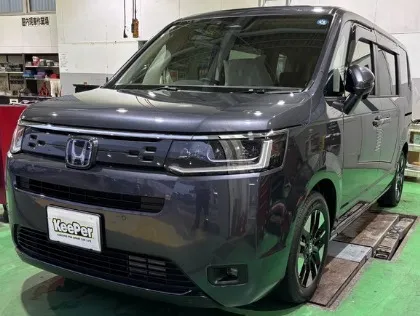 ステップワゴンのカーコーティング施工事例