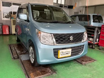 ワゴンＲのカーコーティング施工事例