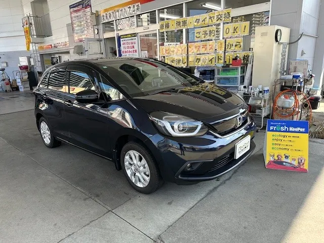 ホンダ　フィットのカーコーティング施工事例