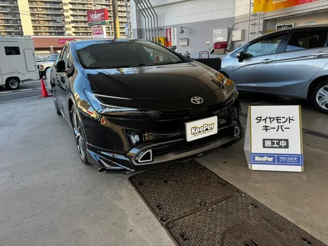 トヨタ　プリウスのカーコーティング施工事例