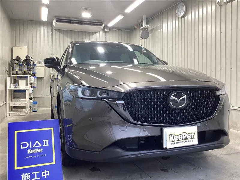マツダ/CX-8のカーコーティング施工事例
