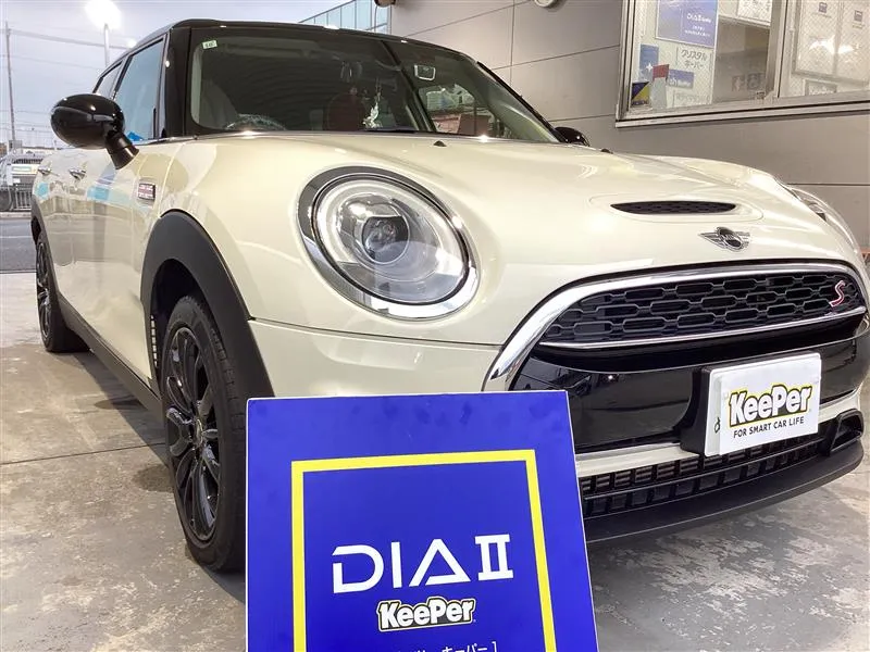 ミニクラブマンのカーコーティング施工事例