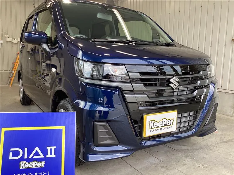 スズキ/ワゴンRのカーコーティング施工事例