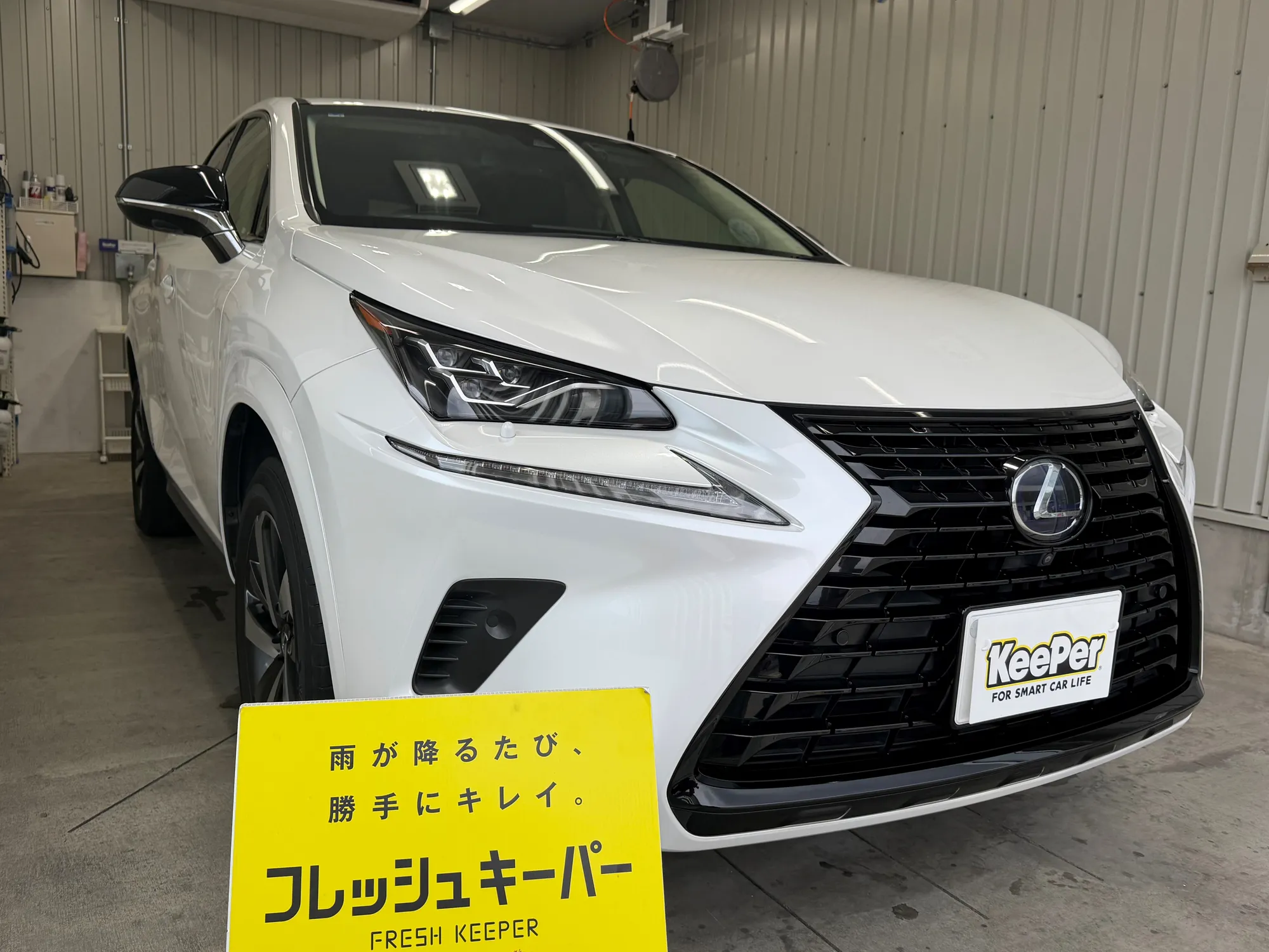 レクサス/NXのカーコーティング施工事例