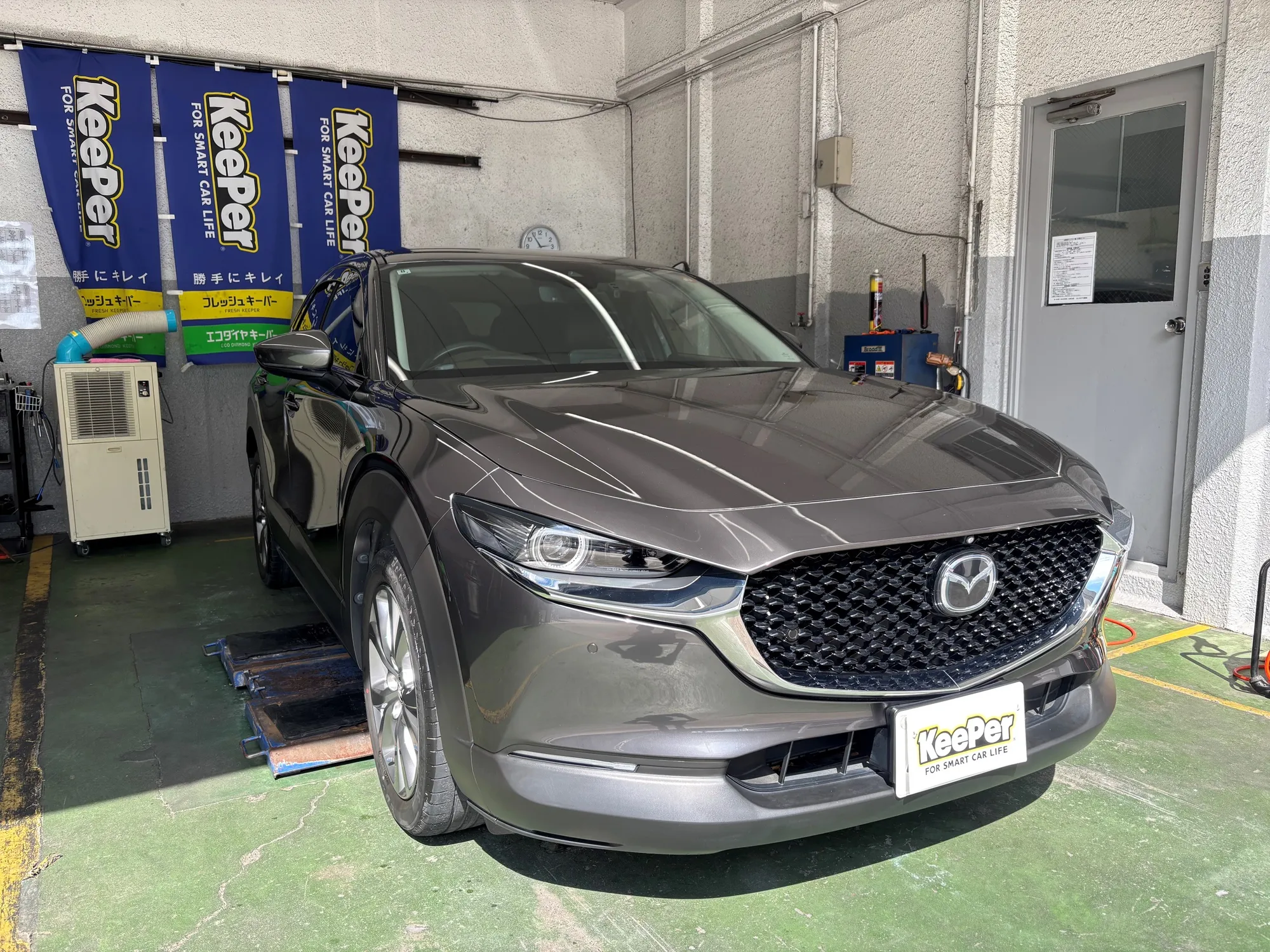 マツダ　CX-30のカーコーティング施工事例
