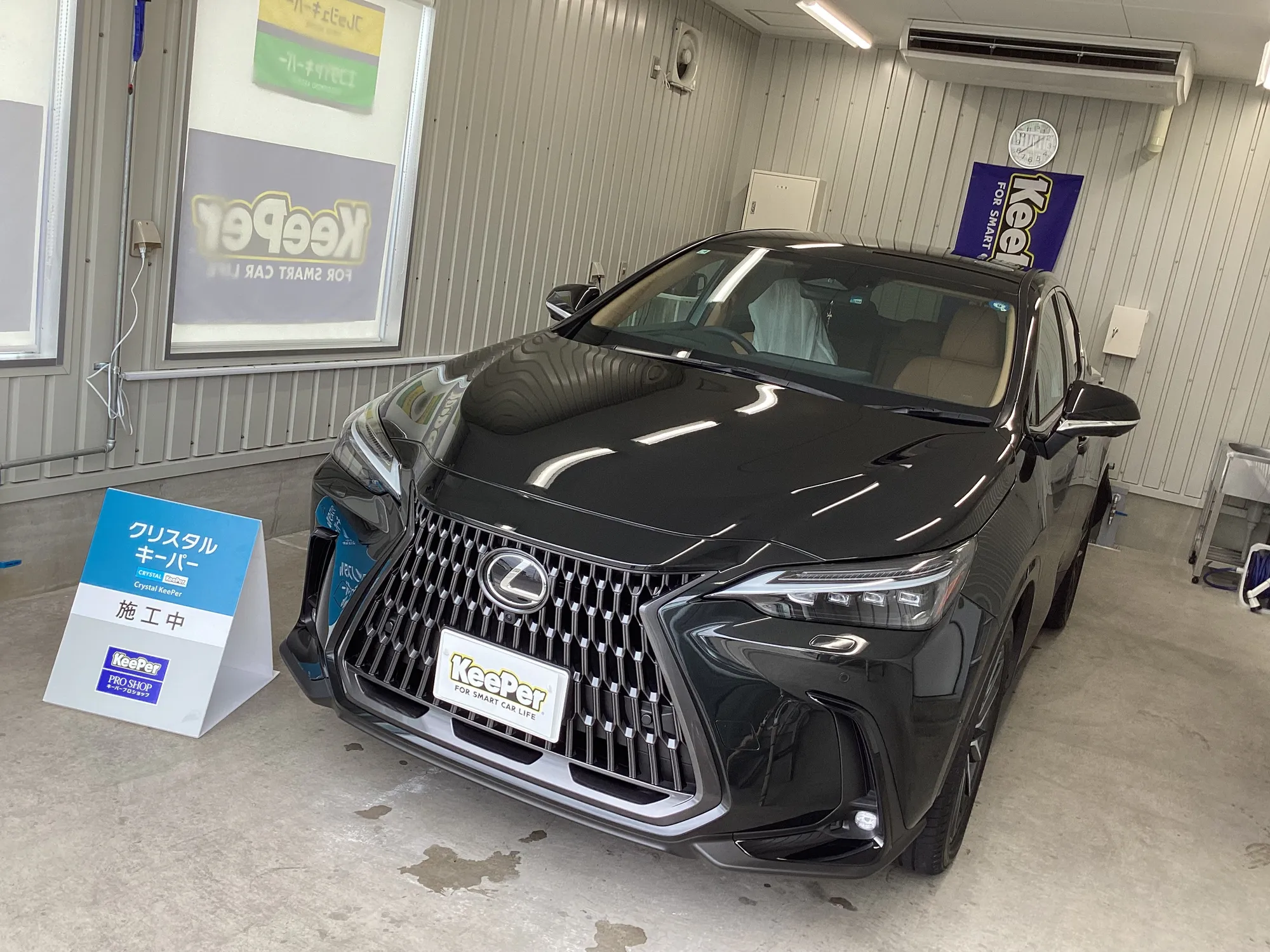 レクサス　RXのカーコーティング施工事例